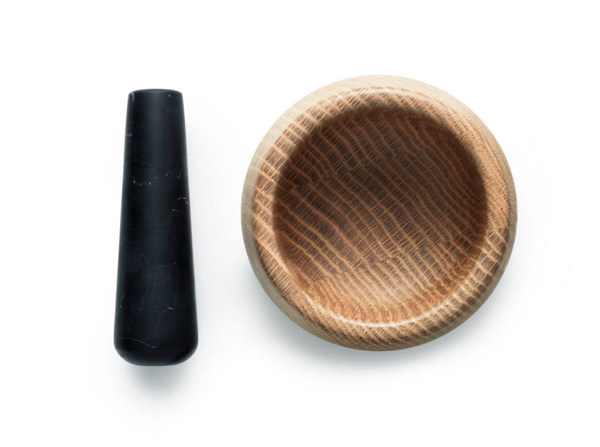 Ступка для спецій Craft Mortar & Pestle, чорна