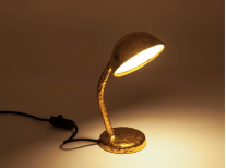 Настольная лампа Fingers lamp, золотая