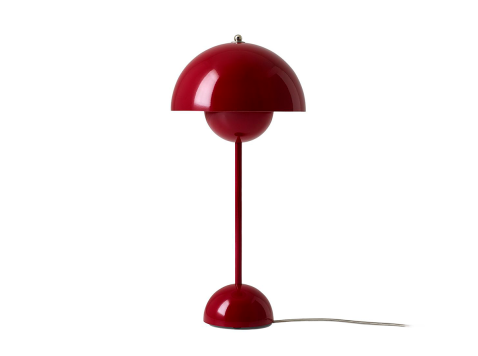 Настільна лампа Flowerpot VP3, червона