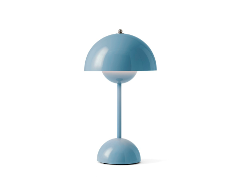 Портативная лампа Flowerpot VP9, голубая