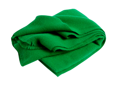 Одеяло Mono, зеленое