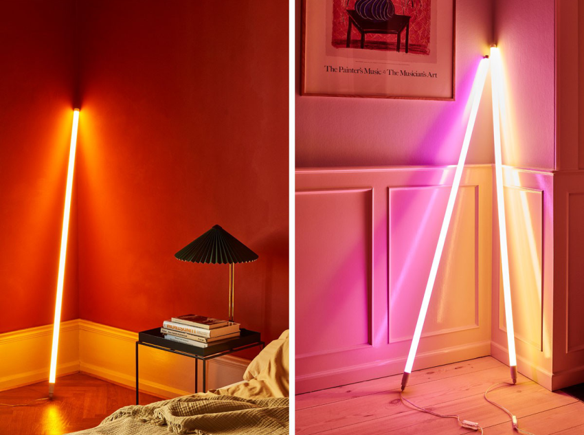 Неонова лампа Neon tube led 150, рожева