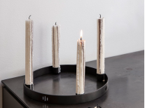 Набір свічок Duo candle, сірі