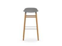 Барний стілець Form, маленький, сірий