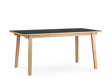 Обеденный стол Slice, прямоугольный, серый