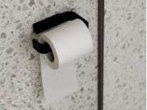 Держатель для туалетной бумаги Toilet Roll, черный