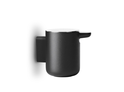 Настенный дозатор для жидкого мыла Soap Pump, черный