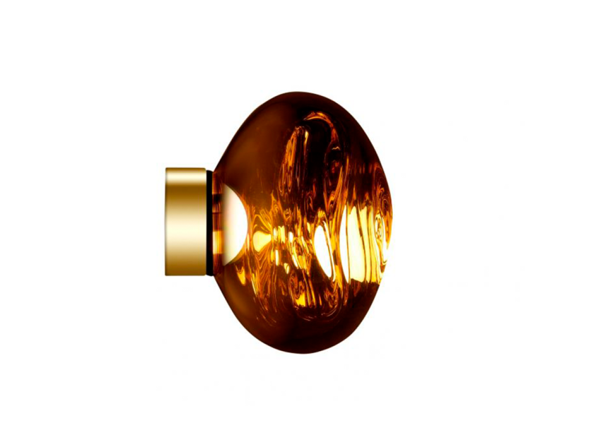 Универсальный светильник Melt mini, золотой